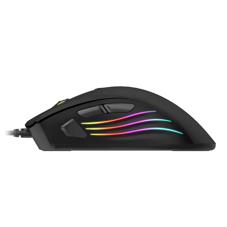 Mouse Gamer Havit MS1002 RGB 3200DPI Preto