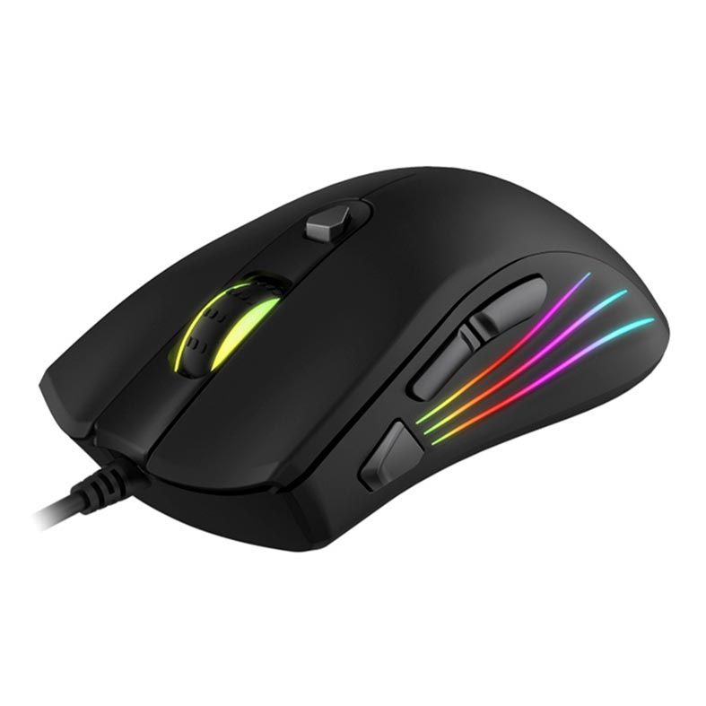 Mouse Gamer Havit MS1002 RGB 3200DPI Preto