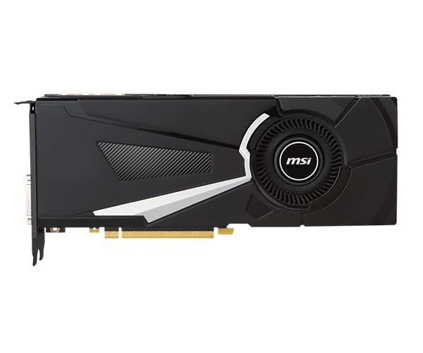 Placa de Vídeo MSI Geforce GTX 1080 AERO 8G OC GDDR5X 256Bit | Pichau