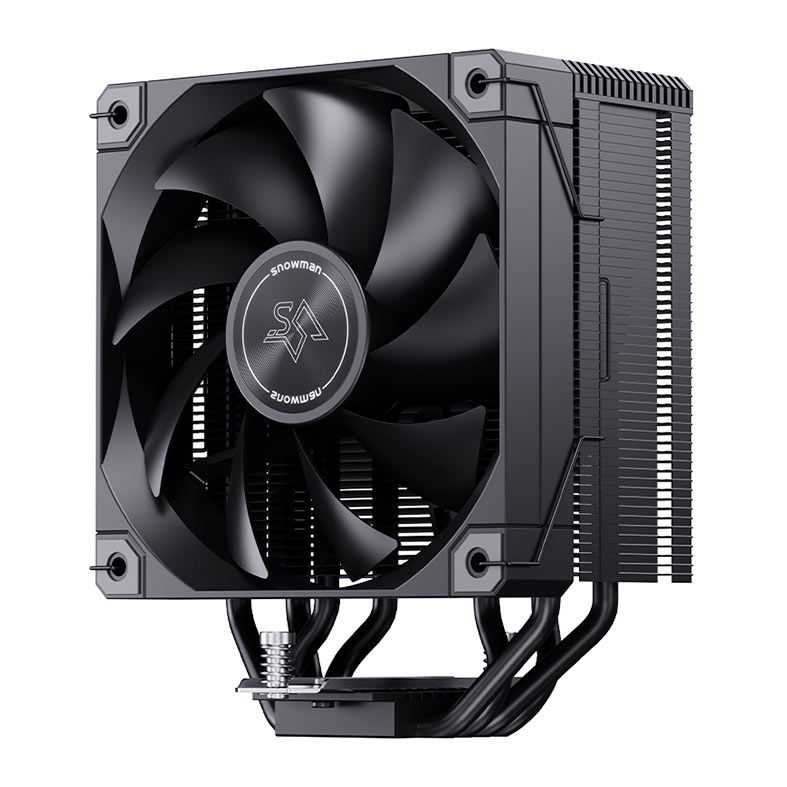 Cooler Para Processador Snowman MT4 V4, 120mm, Preto, MT4-V4D-BK