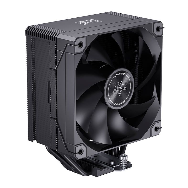 Cooler Para Processador Snowman MT4 V4, 120mm, Preto, MT4-V4D-BK