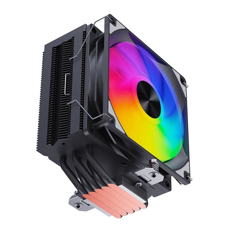 Cooler Para Processador Snowman MT5 V3, ARGB, 120mm, Preto, MT5-V3-BK-ARGB