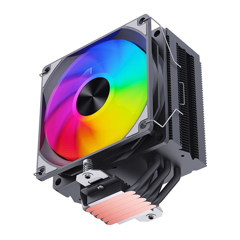 Cooler Para Processador Snowman MT5 V3, ARGB, 120mm, Preto, MT5-V3-BK-ARGB