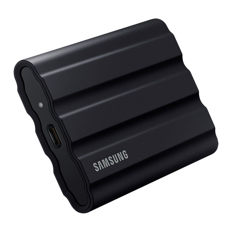 SSD Externo Samsung T7 Shield, 1TB, USB 3.2, Preto, MU-PE1T0S-WW