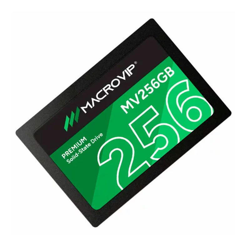 SSD Macrovip Premium, 256GB, 2.5, Sata III 6GB/s, Leitura 520MB/s, Gravacao 450/MBs, MV256GB