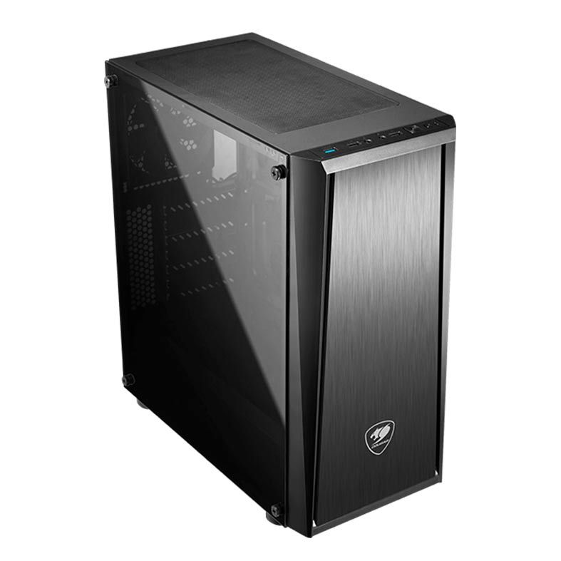 Gabinete Cougar MX340 Lateral Vidro Temp, MX340