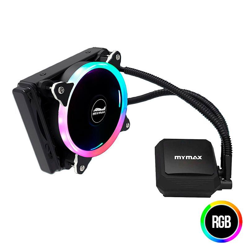 Water Cooler Mymax Algor 120mm RGB, MYC/FC-V2-120MM/RGB