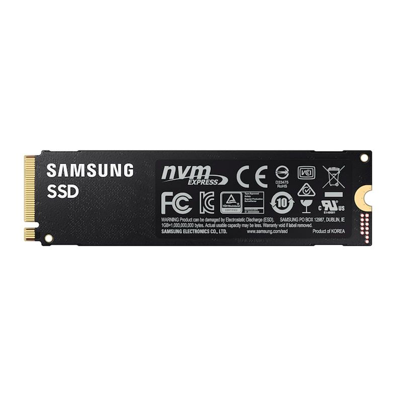 SSD Samsung 980 PRO, 1TB, M.2 2280, PCIe NVMe, Leitura 7000 MB/s, Gravacao 5000 MB/s, MZ-V8P1T0