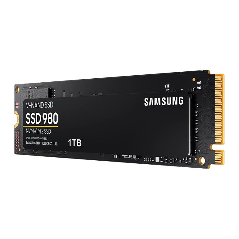 SAMSUNG NVMe m.2 2280 SSD 1TB★46 SSD Samsung 980, 1TB, M.2 2280, PCIe NVMe, Leitura 3500 MB/s