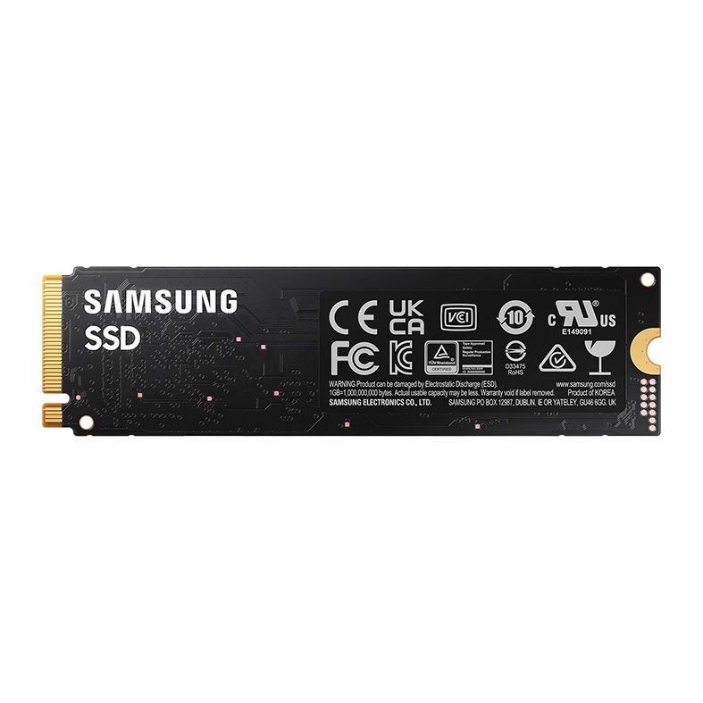 SSD Samsung 980, 1TB, M.2 2280, PCIe NVMe, Leitura 3500 MB/s, Gravacao 3000 MB/s, MZ-V8V1T0BW