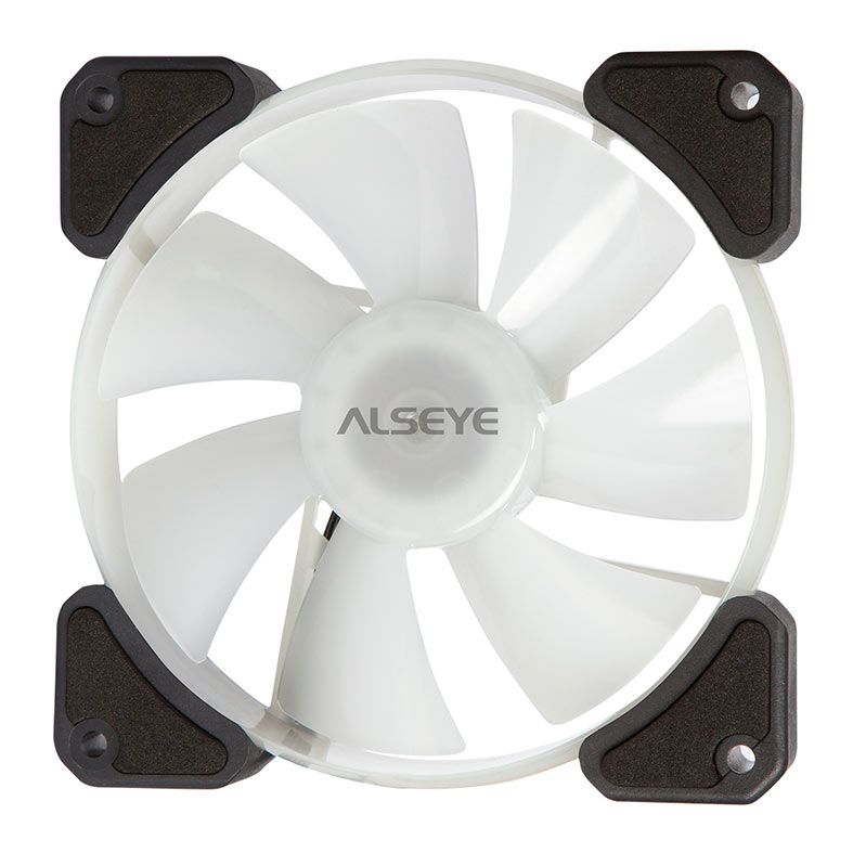 Kit Ventoinhas Alseye N12 Pro, ARGB, 6X120mm, Preto, N12-PRO-B
