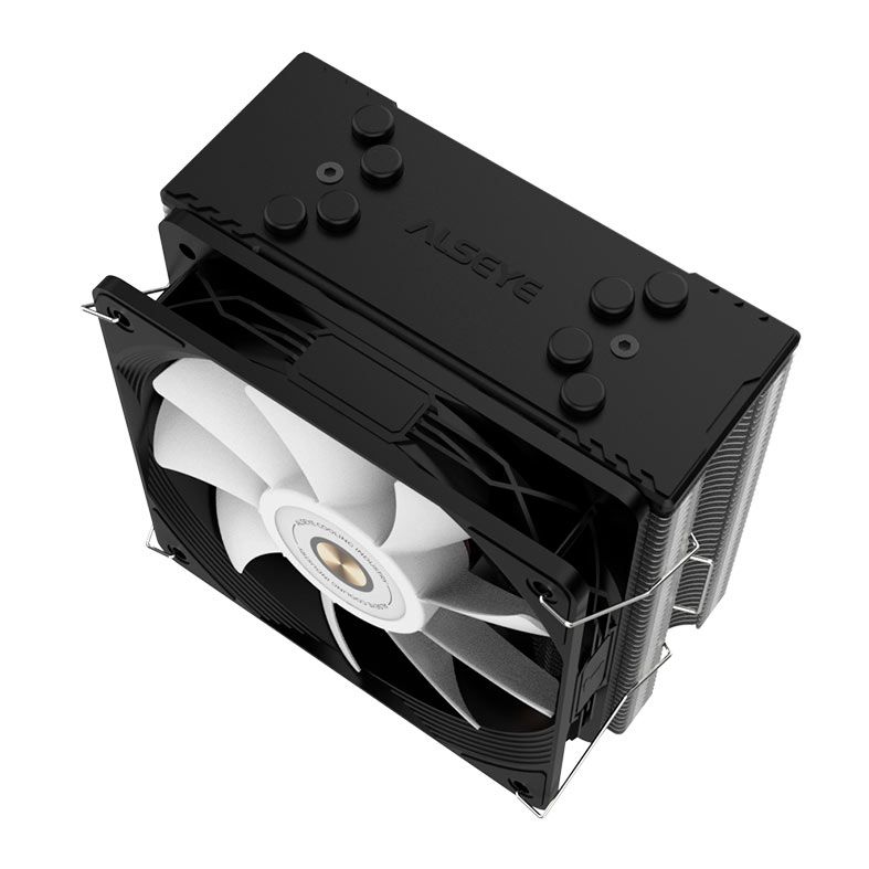 Cooler Para Processador Alseye Neo N120-B, RGB, 120mm, Preto, N120-B-ALSEYE