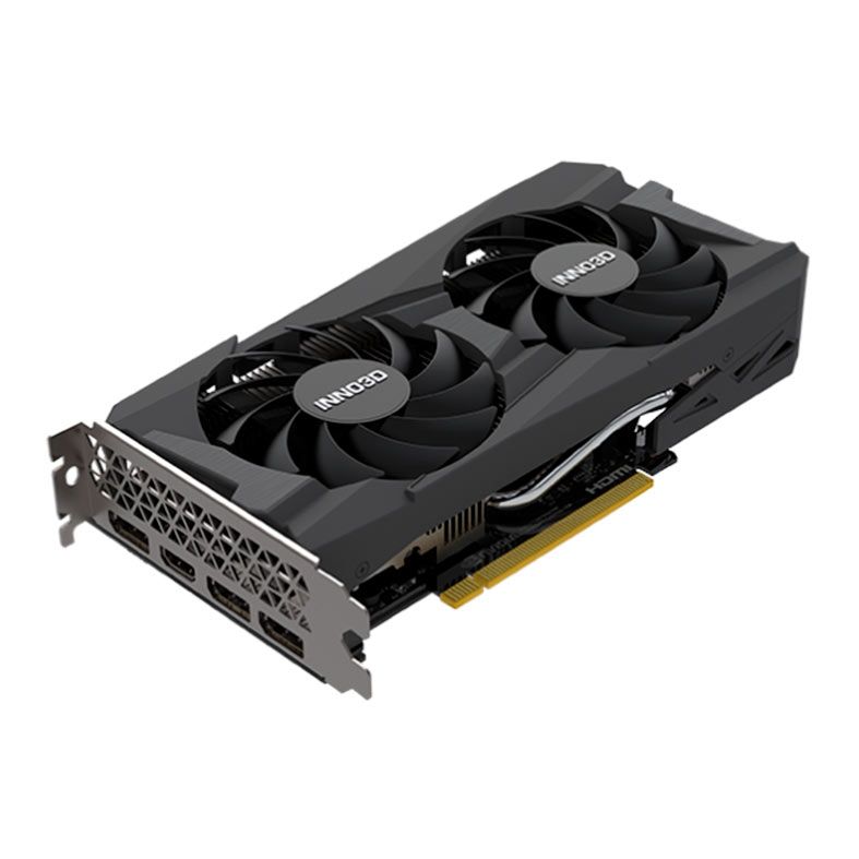 Placa de Video INNO3D GeForce RTX 4060 Nighthawk, 8GB, GDDR6, 128-bit, N40602-08D6-173061N