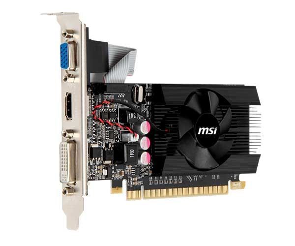 Placa de Video MSI GeForce GT 610 2GB DDR3, N610-2GD3/LP