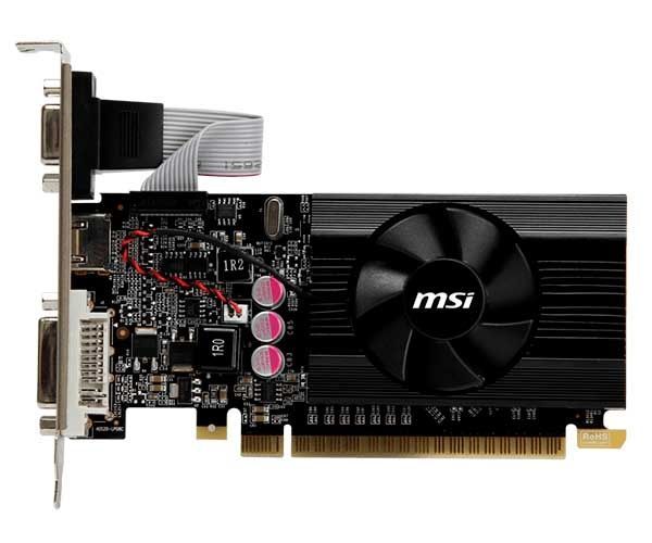 Placa de Video MSI GeForce GT 610 2GB DDR3, N610-2GD3/LP