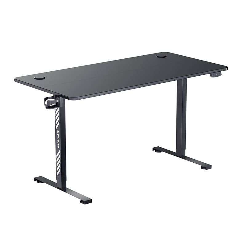Mesa Gamer Nbjohson Lite, 140cm, Com Regulagem de Altura, 1 Motor, Preto, NB-LITE-BK-140
