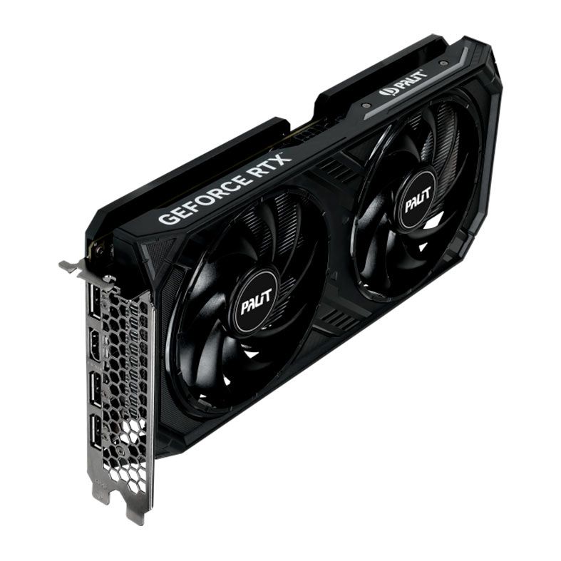 Placa de Video Palit GeForce RTX 4060 Dual, 8GB, GDDR6, 128-bit, NE64060019P1-1070D