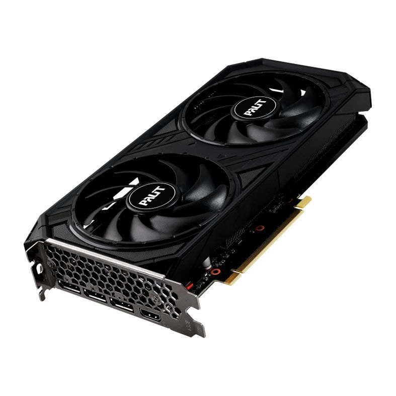Placa de Video Palit GeForce RTX 4060 Ti Dual OC, 8GB, GDDR6, 128-bit, NE6406TT19P1-1060D