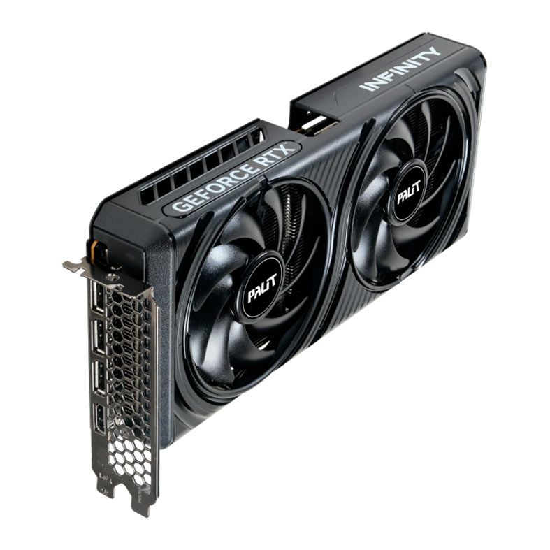 Placa de Video Palit GeForce RTX 5060 Infinity 2 OC, 8GB, GDDR7, 128-bit, NE75060V19P1-GB2063L-NAC