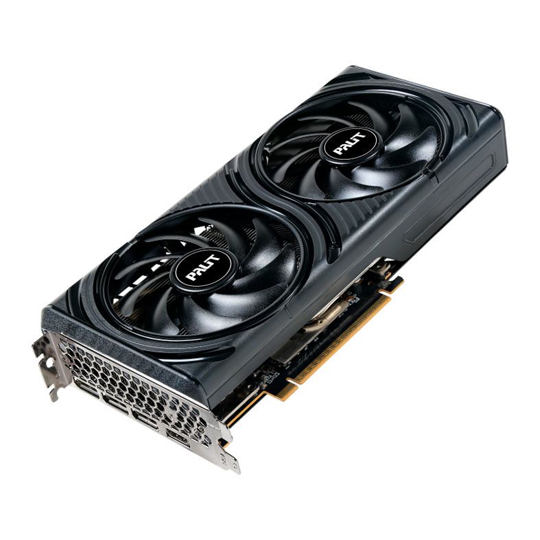 Placa de Video Palit GeForce RTX 5060 Infinity 2 OC, 8GB, GDDR7, 128-bit, NE75060V19P1-GB2063L-NAC
