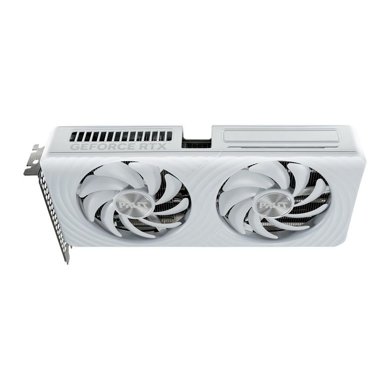 Placa de Video Palit GeForce RTX 5060 Ti White OC, 8GB, GDDR7, 128-bit, NE7506TU19P1-GB2062M