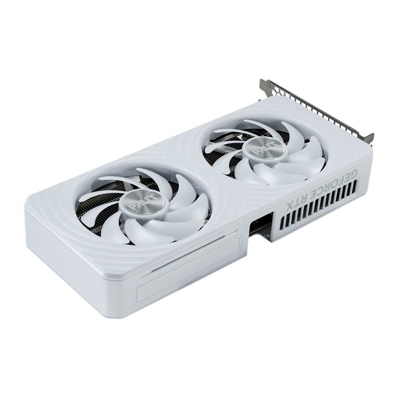 Placa de Video Palit GeForce RTX 5060 Ti White OC, 8GB, GDDR7, 128-bit, NE7506TU19P1-GB2062M