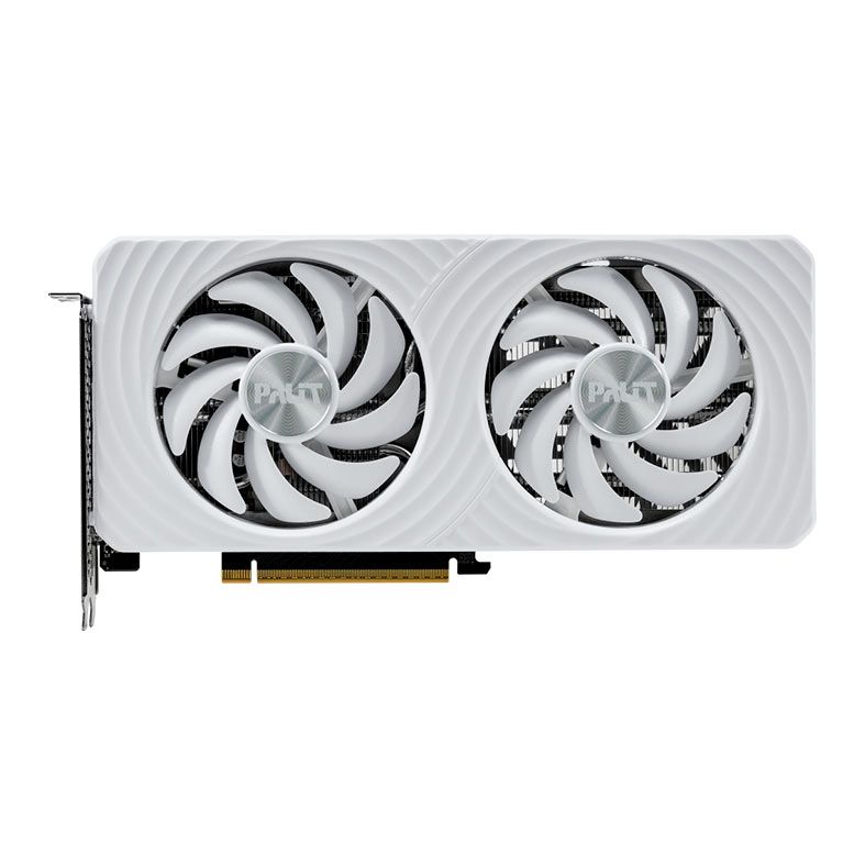 Placa de Video Palit GeForce RTX 5060 Ti White OC, 8GB, GDDR7, 128-bit, NE7506TU19P1-GB2062M