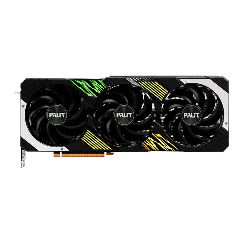 Placa de Video Palit GeForce RTX 4070 Ti Super GamingPro OC, 16GB, GDDR6X, 256-bit, NED47TSH19T2-1043A