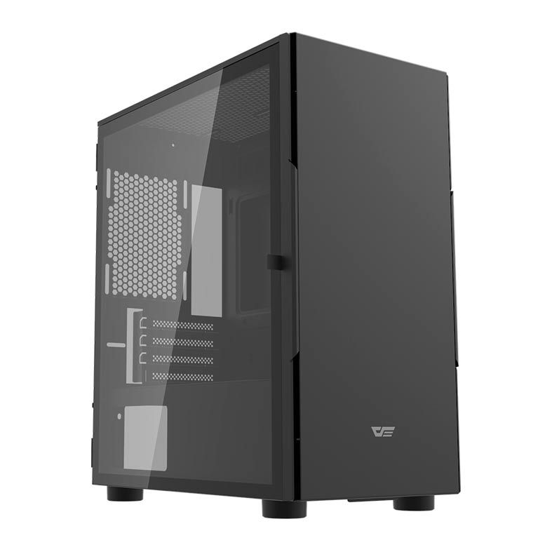Gabinete Gamer Aigo DarkFlash Neo 202 Preto Lateral Vidro
