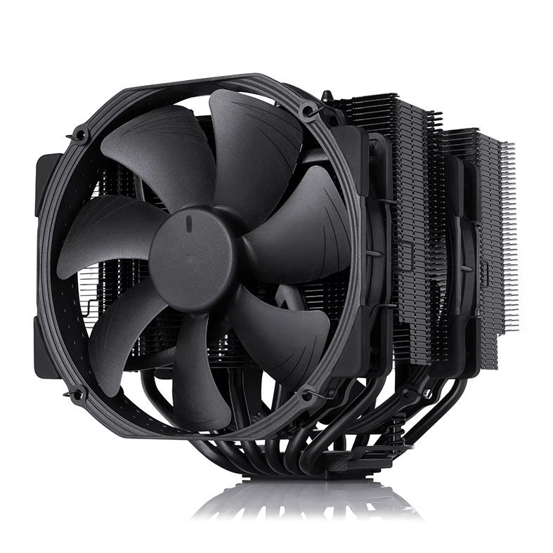 Cooler Para Processador Noctua NH-D15 chromax, 140mm, Preta, NH-D15-CH.BK