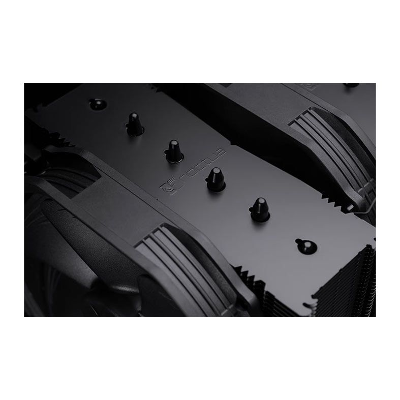 Cooler Para Processador Noctua NH-D15 chromax, 140mm, Preta, NH-D15-CH.BK