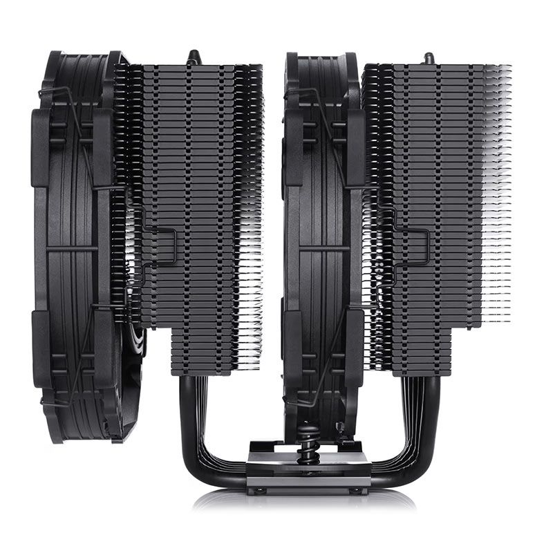 Cooler Para Processador Noctua NH-D15 chromax, 140mm, Preta, NH-D15-CH.BK