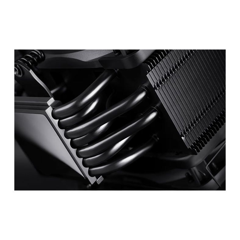 Cooler Para Processador Noctua NH-U12A chromax, 120mm, Preta, NH-U12A-CH.BK