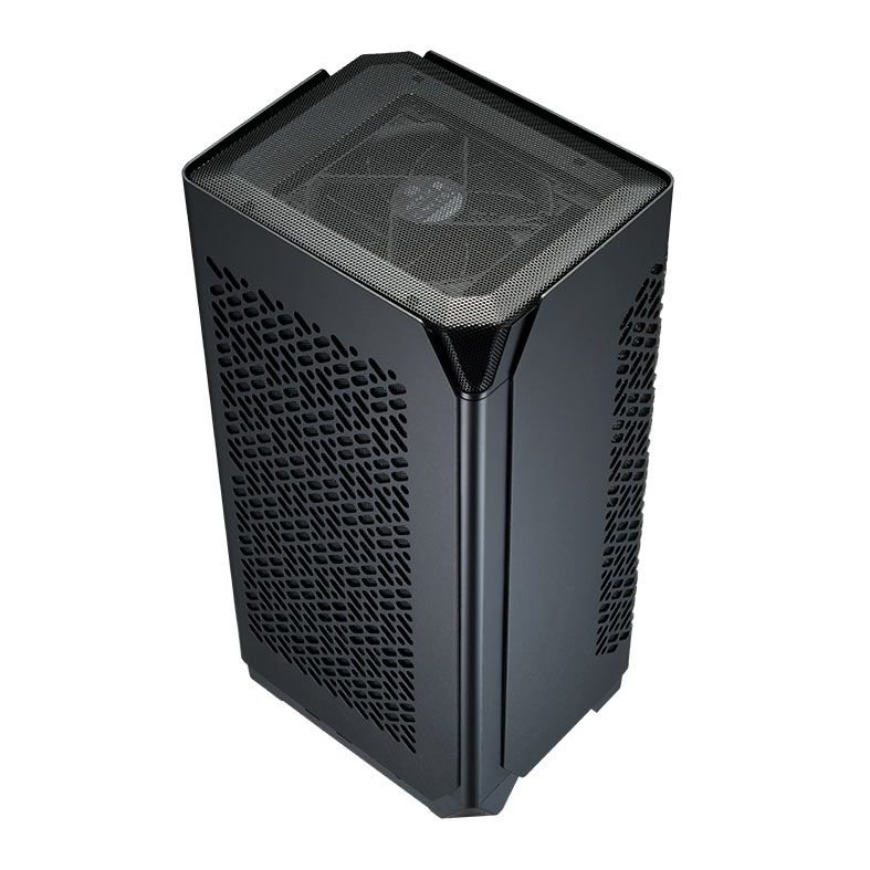 Gabinete Gamer Cooler Master NCore 100 Air, Mini-Tower, Preto, NR100-KNNN-S00