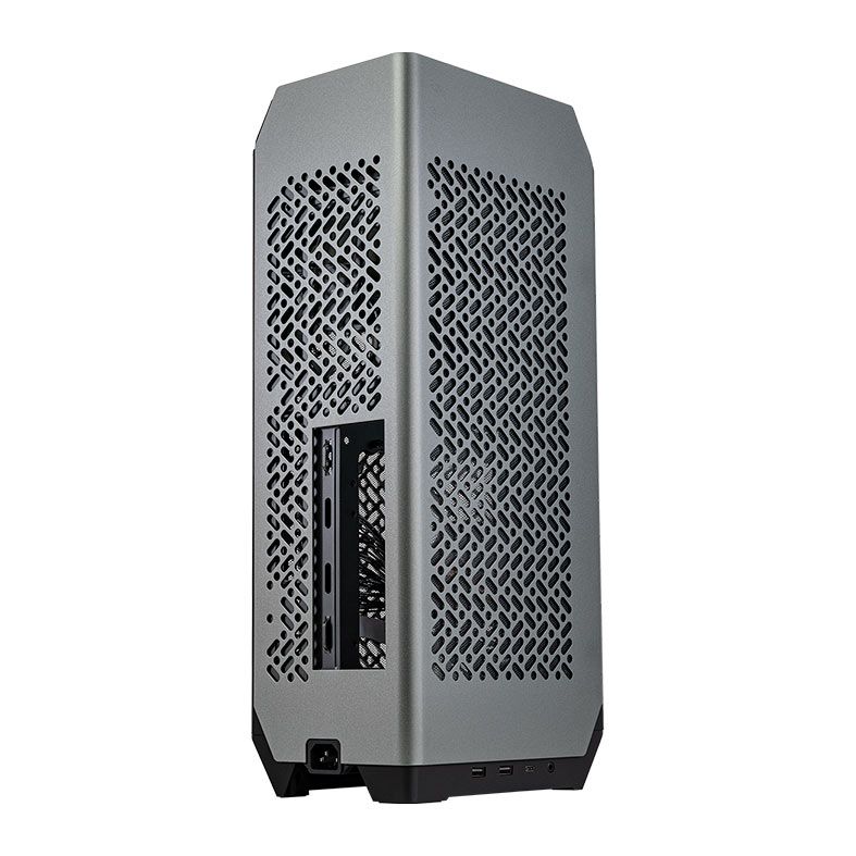 Gabinete Gamer Cooler Master Ncore 100 Max, Com 1 Fan, Fonte 850W e Water Cooler 120mm, Cinza, NR100-MNNN85-SL0