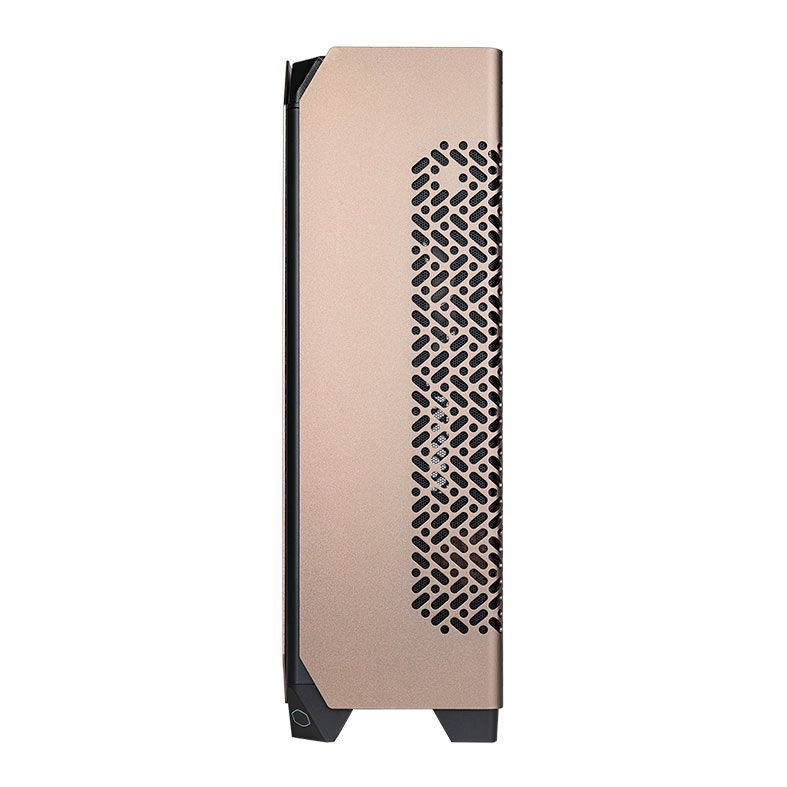 Gabinete Gamer Cooler Master Ncore 100 Max, Com 1 Fan, Fonte 850W e Water Cooler 120mm, Bronze, NR100-ZNNN85-SL0