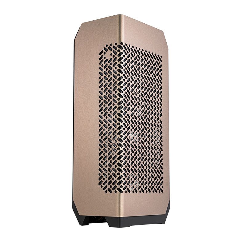Gabinete Gamer Cooler Master Ncore 100 Max, Com 1 Fan, Fonte 850W e Water Cooler 120mm, Bronze, NR100-ZNNN85-SL0