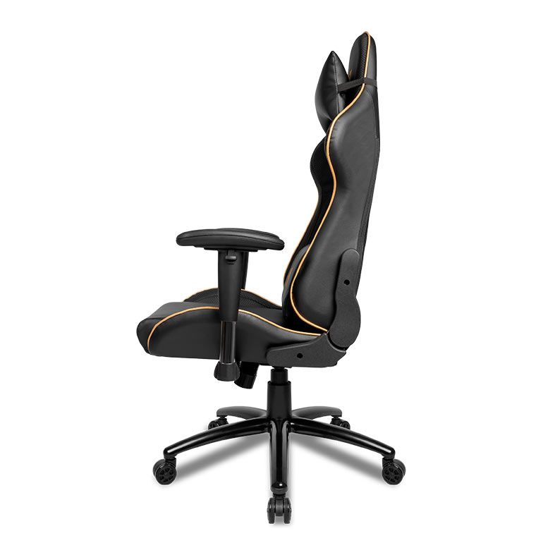 Cadeira Gamer Netenho Miramar V2, Espuma Moldada, Preto e Dourado, NT-MRM-V2