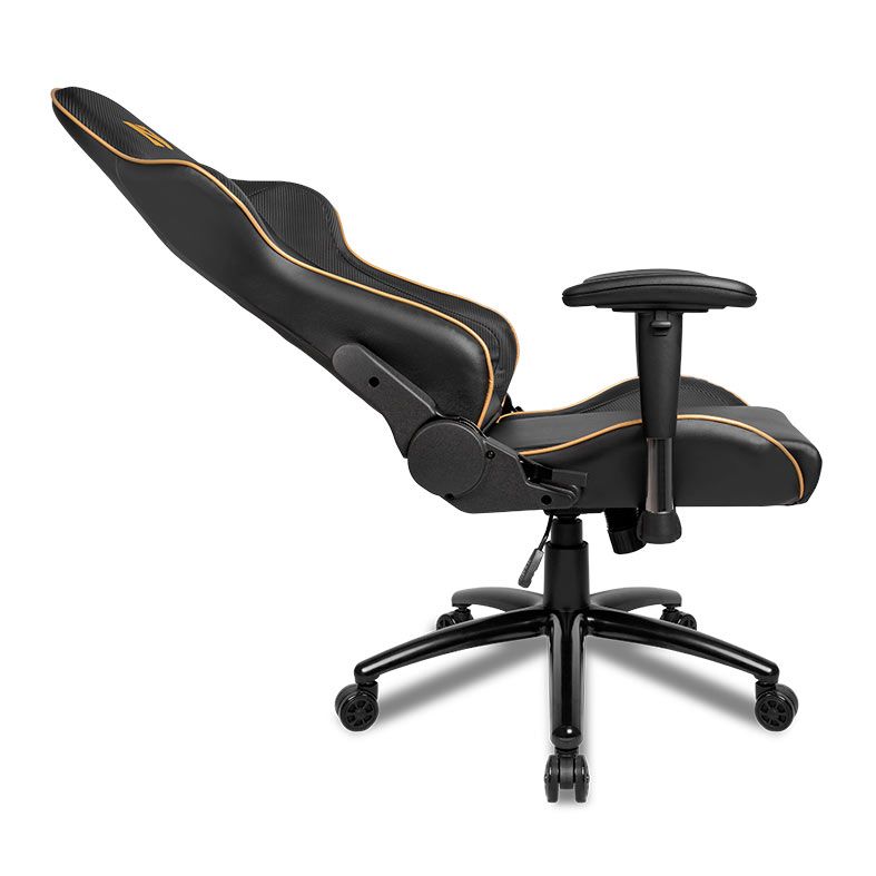 Cadeira Gamer Netenho Miramar V2, Espuma Moldada, Preto e Dourado, NT-MRM-V2