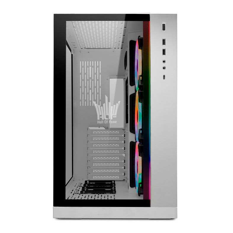 Gabinete Lian Li O11 Dynamic Galax XL HOF Lateral Vidro Temp Branco, O11 GALAX