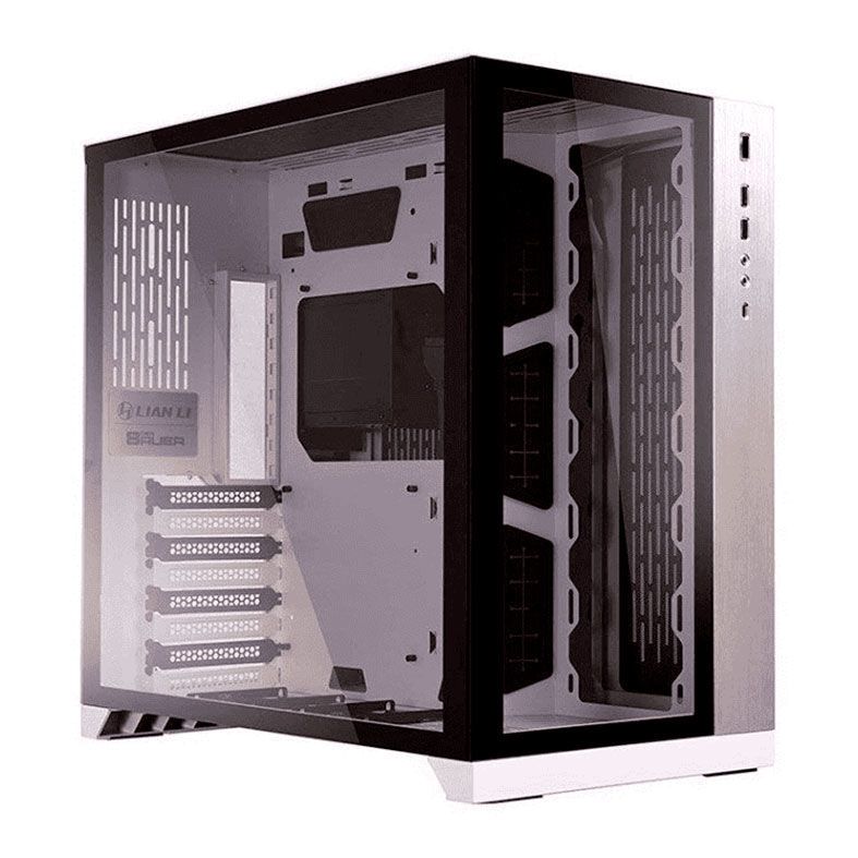 Gabinete Lian Li O11 Dynamic Branco Lateral/Frontal Vidro, O11-Dynamic-Branco