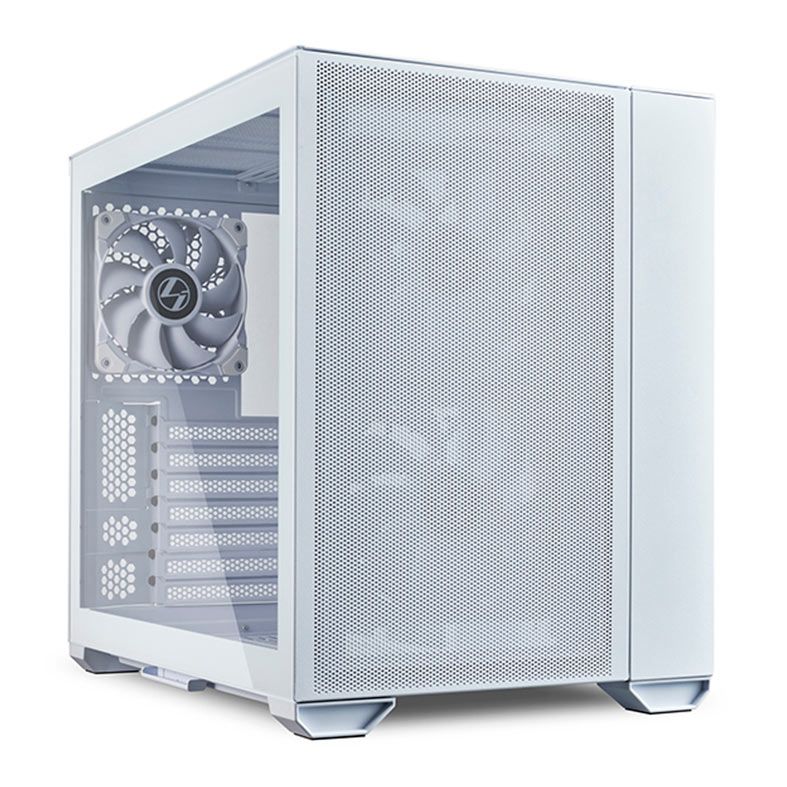 Gabinete Gamer Lian Li O11 Air Mini, Mini Tower, Lateral de Vidro, Branco, O11AMW