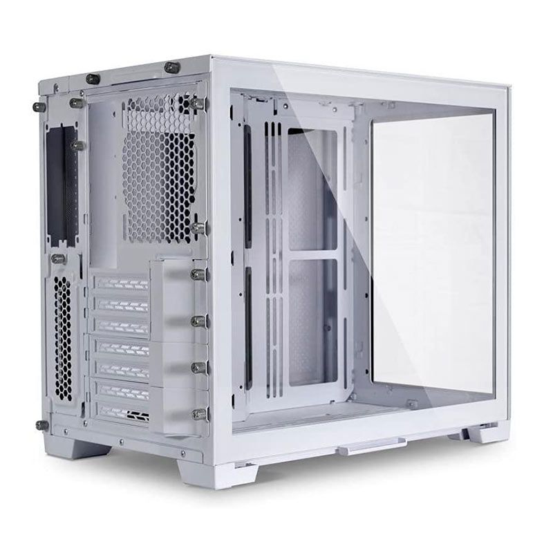 Gabinete Gamer Lian Li O11 Dynamic Snow Edition, Mid-Tower, Lateral de Vidro, Branco, O11DMINI-S