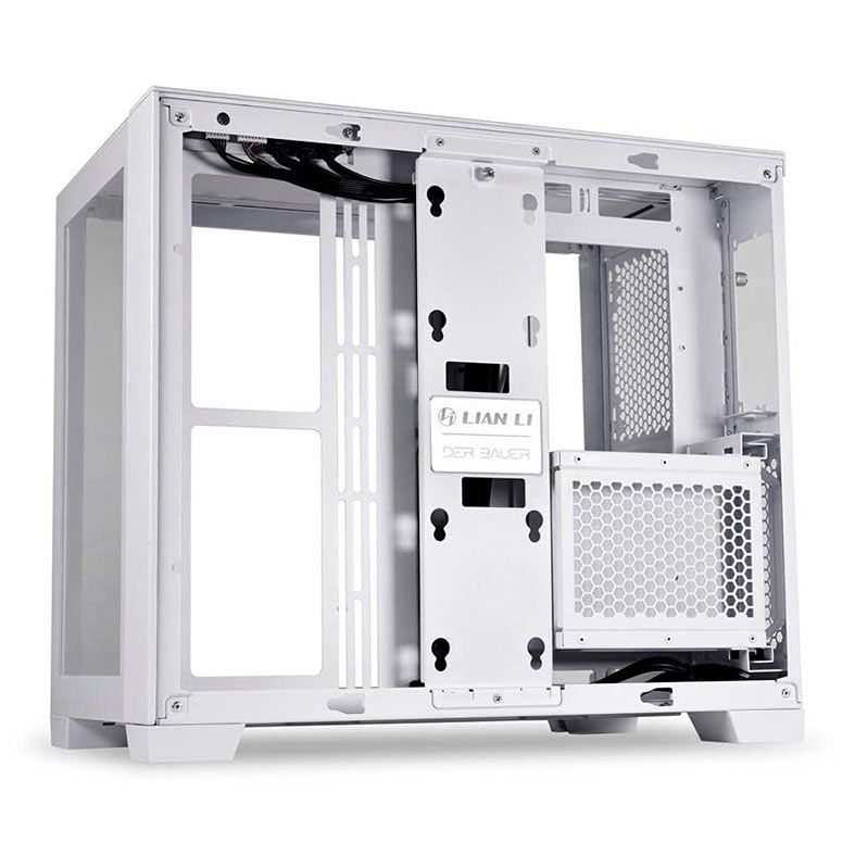 Gabinete Gamer Lian Li O11 Dynamic Snow Edition, Mid-Tower, Lateral de Vidro, Branco, O11DMINI-S