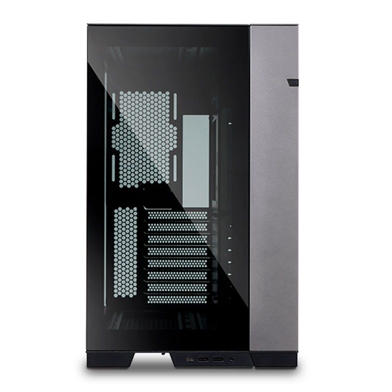 Gabinete Gamer Lian Li O11 Dynamic EVO, RGB, Mid Tower, Lateral de Vidro, Cinza, O11DEG