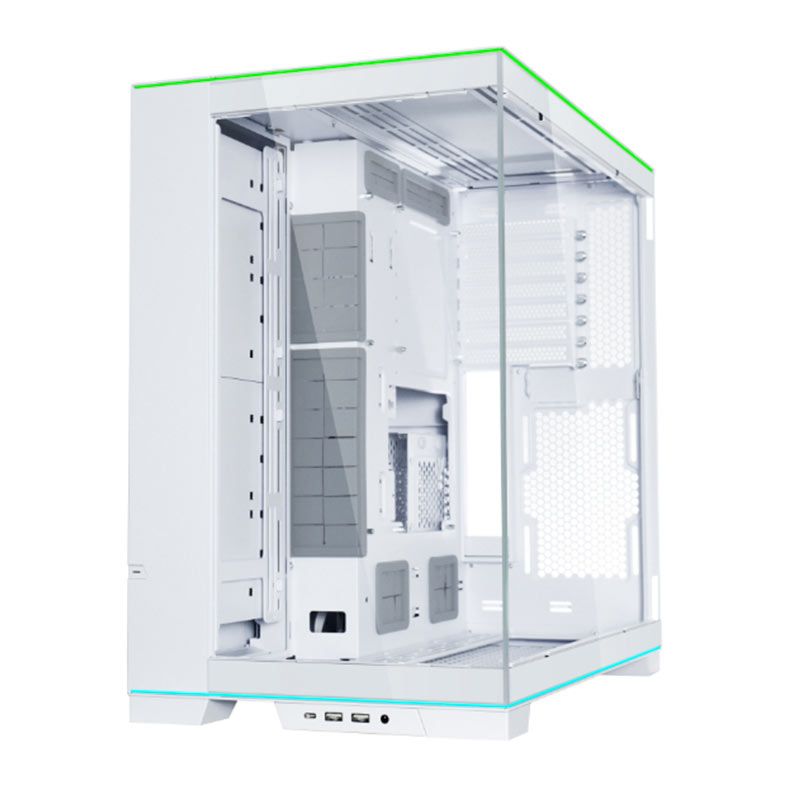 Gabinete Gamer Lian Li O11 Evo, RGB, Mid-Tower, Lateral de Vidro, Branco, O11DERGBW-WHITE