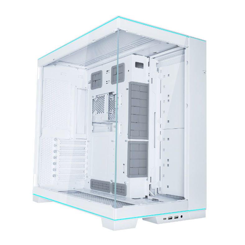 Gabinete Gamer Lian Li O11 Evo, RGB, Mid-Tower, Lateral de Vidro, Branco, O11DERGBW-WHITE