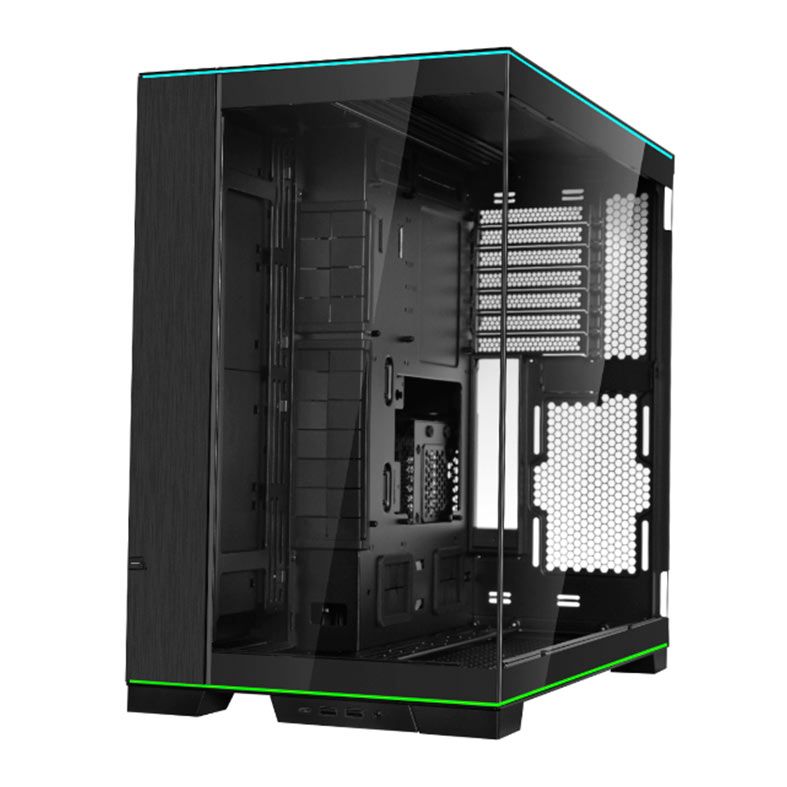 Gabinete Gamer Lian Li O11 Evo, RGB, Mid-Tower, Lateral de Vidro, Preto, O11DERGBX-BLACK