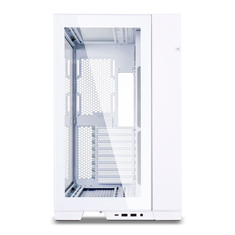 Gabinete Gamer Lian Li O11 Dynamic EVO, RGB, Mid Tower, Lateral de Vidro, Branco, O11DEW