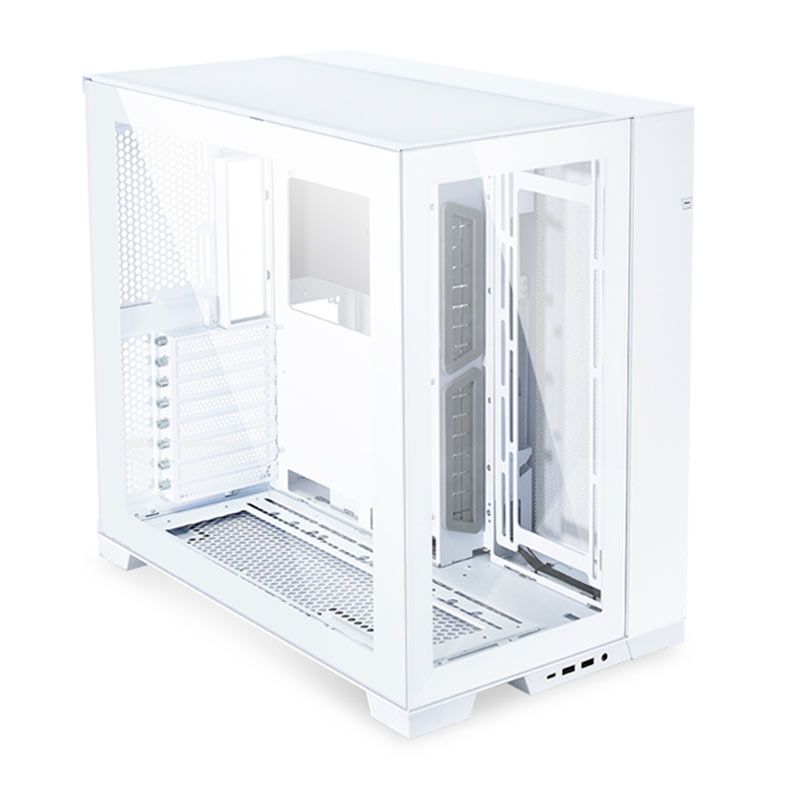 Gabinete Gamer Lian Li O11 Dynamic EVO, RGB, Mid Tower, Lateral de Vidro, Branco, O11DEW